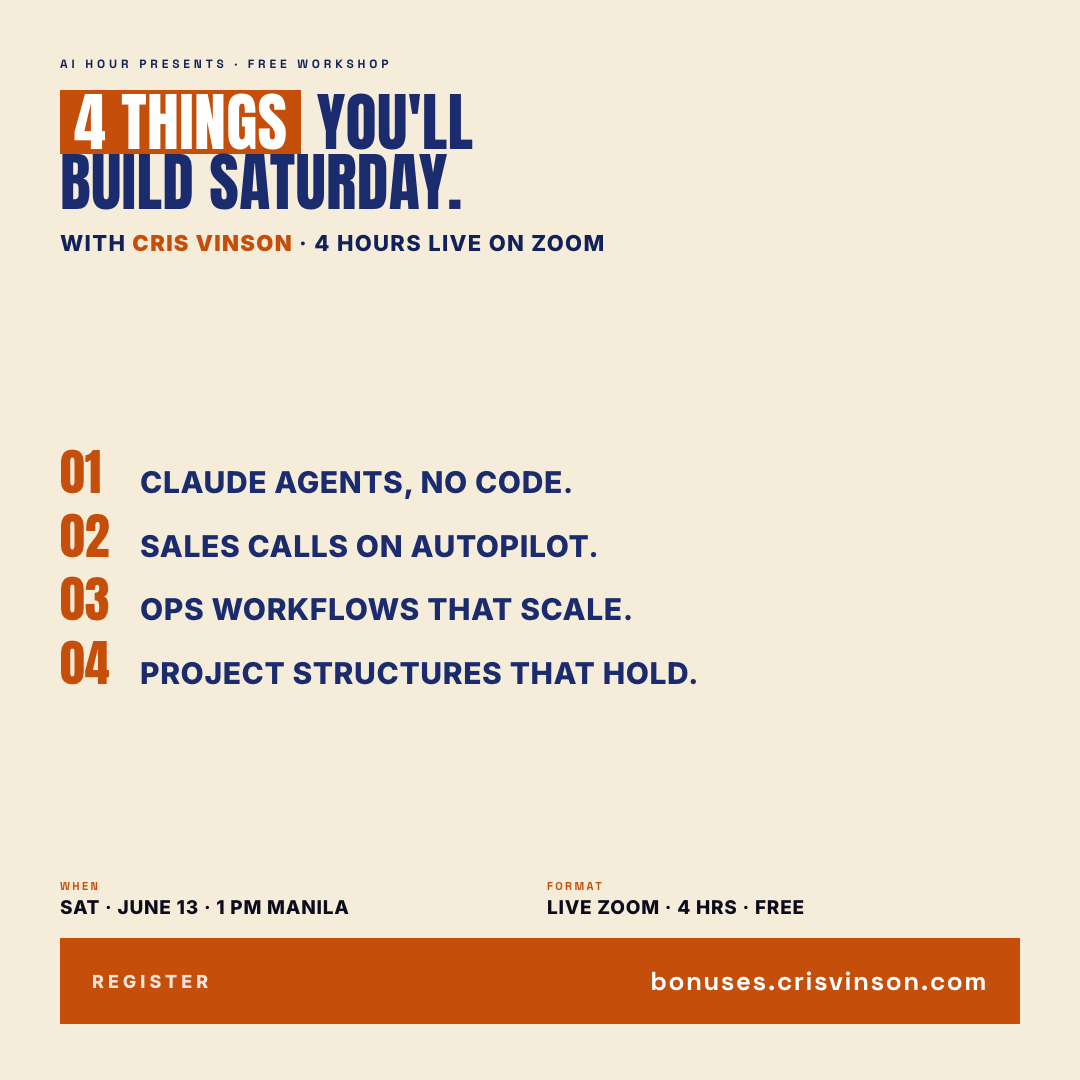 Value stack event poster